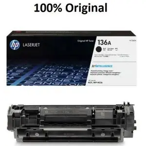 Hp Toner LaserJet 136a d'origine (W1360A)