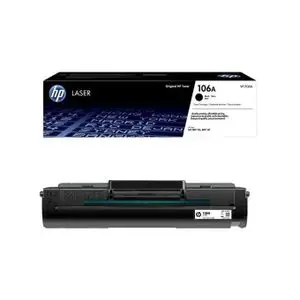 Hp Toner 106A Black Original Compatible avec les imprimantes laser HP LaserJet 107a, 107w,  MFP 135a, MFP 137fnw, MFP 138fnw