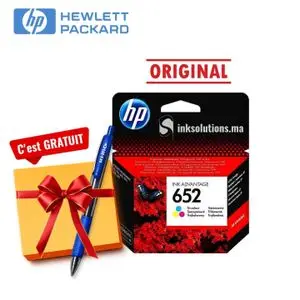 Hp Cartouches d'encre Original 652 jet d'encre (F6V24AE) - trois couleurs