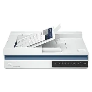 Hp Scanner Professionnel ScanJet Pro 2600 f1 – ADF 60 Feuilles, Recto-Verso Auto, 25 ppm/50 ipm, Résolution 1200 dpi, USB 2.0