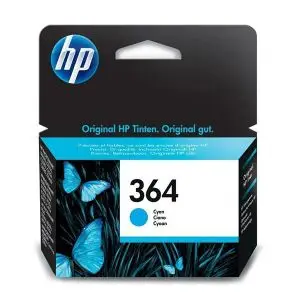 Hp 364 cartouche d'encre cyan authentique