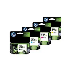 Hp Pack Cartouches d'encre Original 932XL Black / 933XL Cyan, Yellow, Magenta