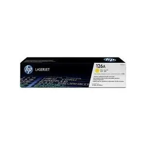 Hp Toner LaserJet d'origine 126A Jaune (CE312A)