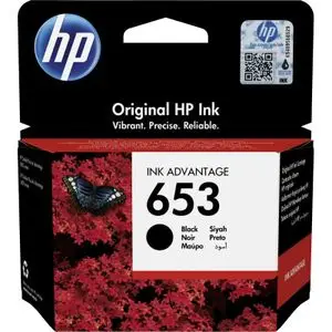 Hp Cartouche d'encre d'origine Ink Advantage 653 noir (3YM75AE)