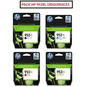 Hp Pack Cartouches d'encre 953xl Double capacitè - Original