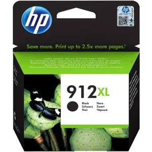 Hp Cartouche d'encre d'origine 912XL Noir (3YL84AE)