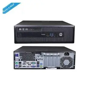 Hp 600 G1 SFF - CORE I5 - 4590 ( 3.3 Ghz ) 4GB / DVD-RW / 500GB / Remis à neuf