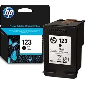 Hp 123 Cartouche d'Encre Authentique, Noir