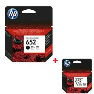 Hp Cartouche 652 Noir + Couleur - Originale