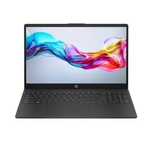 Hp Laptop 15-FC0075k - Ecran FHD 15,6"- Ryzen5-7520u - 8Gb LPDDR 5 + 512 Go SSD - Wifi 6 - Windows 11h6 - Noir Ébène - Neuf - Garantie 1an