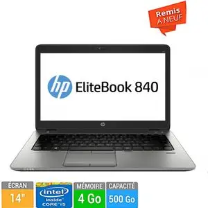 Hp PC Portable HP EliteBook 840 G1 Core i5 4eme 14" remis a neuf