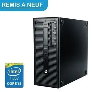Hp PRODESK 600 G1 Tour Core i5-4570 3.20Ghz - 8Go - 500Go - 256 SSD - Remis A Neuf