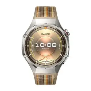 Huawei WATCH GT 6 Pro 46 mm Bracelet en Fluoroélastomère – Marron