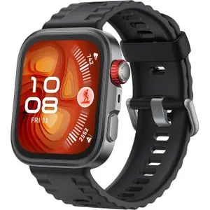 Huawei Watch FIT 4 Pro Montre connectée, Ultra-Fine, 1.82" Écran Verre Saphir, Bordure en Alliage de Titane, Suivi de la santé, ECG, Jusqu'à 10 Jours d'autonomie, Garantie prolongée de 6 Mois, Noir