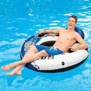 Intex Bouée Géante Avec Poignées Flotteurs de Piscine 1.35M