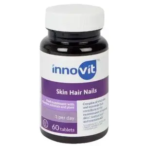 INNOVIT Skin Hair Nails, Complément Alimentaire - 60 CP Origine Hollande