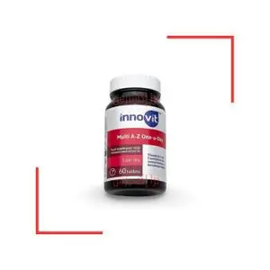 INNOVIT Complément Multi A-Z One-a-Day - Vitamine A, C et D, Multi A-Z un par jour vitamines et minérals - 60 Comprimés