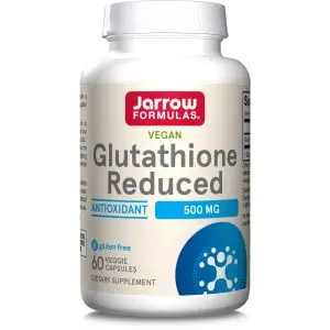 Jarrow Formulas Glutathione (Reduced), 500 mg, 60 Veggie Capsules ( Antioxydant )