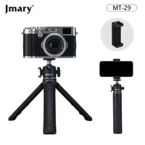 Jmary Mini Tripied MT-29 Avec Support Pour téléphone et Caméra DSLR, Solide de haute qualité