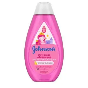 Johnson's Baby Shampoo No More Tears Shiny Drops, Shampooing pour Enfants, 500 ml