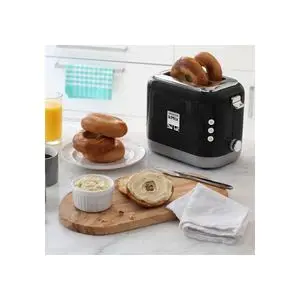 Kenwood Kmix toaster grille-pain 2 fentes Polyvalent 900w noir/inox