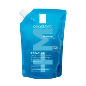 La Roche Posay Effaclar Gel Moussant Peau Grasse Acnéique Recharge  400ml.