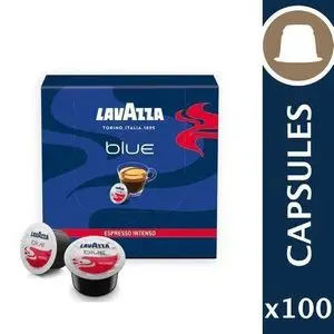 Lavazza Café 100 capsules Espresso Intenso Blue
