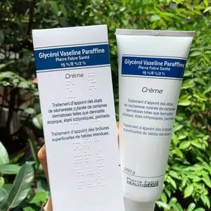 La maison paraffine Crème Glycérol Vaseline - Sécheresse Cutanée et Brûlure (ORIGINE FRANCE)