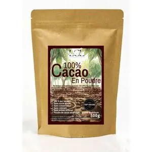Lcl 500g - Cacao en Poudre Top Grade - Pour Pâtisserie et Boissons