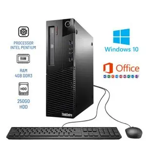 Lenovo ThinkCentre M73 SFF - 4Go RAM / 250Go HDD - Idéal pour Bureautique