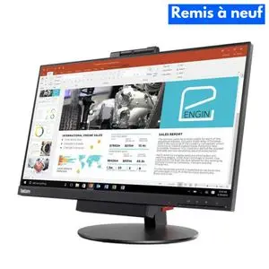 Lenovo ThinkCentre M920q (TIO24 Gen3)-i5 8400T-8Go RAM-256Go SSD-24 Pouces  (Remis à neuf)