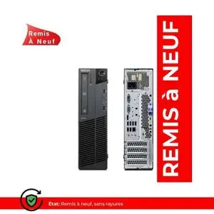 Lenovo THINKCENTRE M81 Core i3-2100 @ 3.10GHz - 4Go , 500Go ( Remis à Neuf )