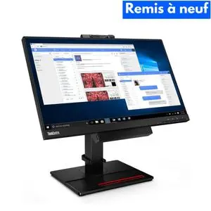 Lenovo ThinkCentre TIO 24 Gen 4 – PC Tout-en-Un (All-in-One) 24" FHD IPS – Intel Core i5-6400T – 8 Go DDR4 – 256 Go SSD NVMe – Intel UHD Graphics 530 (Occasion comme neuf)