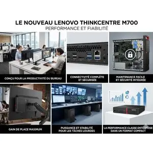 Lenovo Mini-unité centrale Thinkcentre M700