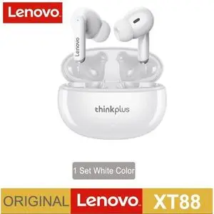 Lenovo XT88 TWS - Blanc- véritable écouteurs sans fil Bluetooth