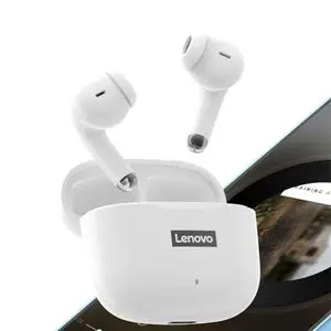 Lenovo LP40 PRO TWS - Blanc - véritable écouteurs sans fil Bluetooth
