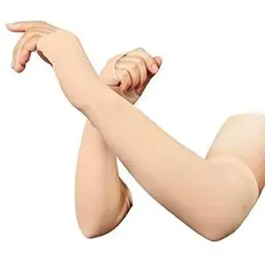 Lets Slim Manches longues rafraîchissantes pour protection solaire contre les UV Let's Slim beige