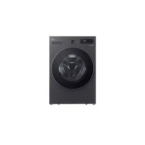 LG Lave-linge de 15 kg avec sèche-linge de 8 kg - Machine à laver à chargement frontal - 6 mouvements associés DD - AI DD - Steam - TurboWash360 - Noir mat – F0Z6DRP24