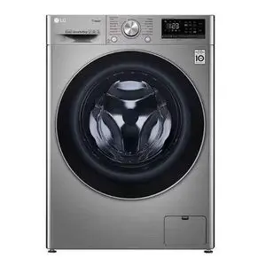 LG Lave-linge séchant frontal 9/6 kg AI DD Vapeur+, TurboWash, Wi-Fi, F4V5VGP2T Pierre d’Argent