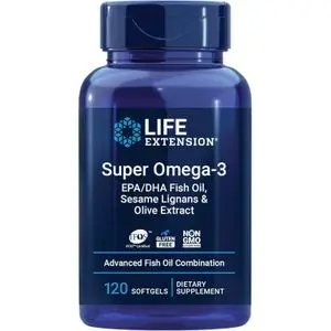 Life Extension Super Omega-3, 120 softgel capsules