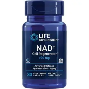Life Extension Life Extension, NAD+ Cell Regenerator, 100 mg, 30 Vegetarian Capsules
