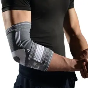 liveupsports Bandage Coude Élastique de Compression - Coudière Protection Articulaire et Réduction de la Fatigue - Idéal pour Cyclisme, Elbow Support Musculation et Sports Intenses