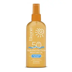 Lirene HUILE SOLAIRE CORPORELLE SÈCHE , PROTECTION SPF 50  150ML