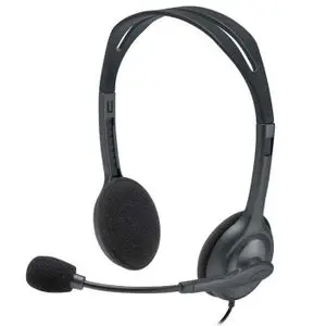 Logitech H111 Casque stéréo professionnel Jack 3,5 mm (981-000593)
