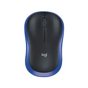 Logitech Wireless Mouse M185 Blue,WER Occident Packaging