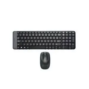 Logitech Wireless CLAVIER MK220 est composé d'un clavier et d'une souris sans fil au design agréable. Compact et pratique, le MK220 s'utilise aussi bien avec un PC de bureau qu'avec un ordinateur portable.