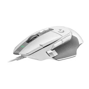 Logitech G502 X Souris Gaming Filaire - LIGHTFORCE boutons primaires hybrides optique-mécanique, capteur gaming HERO 25K, compatible avec PC - macOS/Windows - Blanc