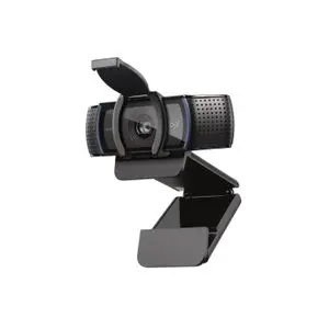Logitech C920s PRO HD WEBCAM avec volet de confidentialité, Full HD avec mise au point automatique, enregistrement et appels vidéo - Microsoft Teams, Google Meet, Zoom, PC/ordinateur portable