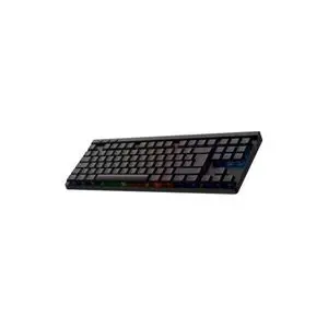 Logitech Logitehc G G515 LIGHTSPEED TKL, clavier Gaming Sans fil AZERTY tactile, connectivité triple mode, des commutateurs mécaniques GL, des touches PBT double couche, une construction insonorisée et la technologie LIGHTSYNC RGB - Noir