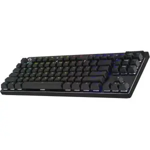 Logitech G Pro X Tkl Lightspeed Gaming Keyboard-Black-Us Int'L-2.4Ghz/Bt-N/A-Emea28I-935-Tactile